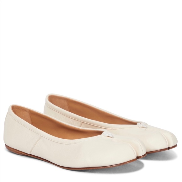 Masion Margiela Tabi leather ballet shoes - Picture 1 of 3